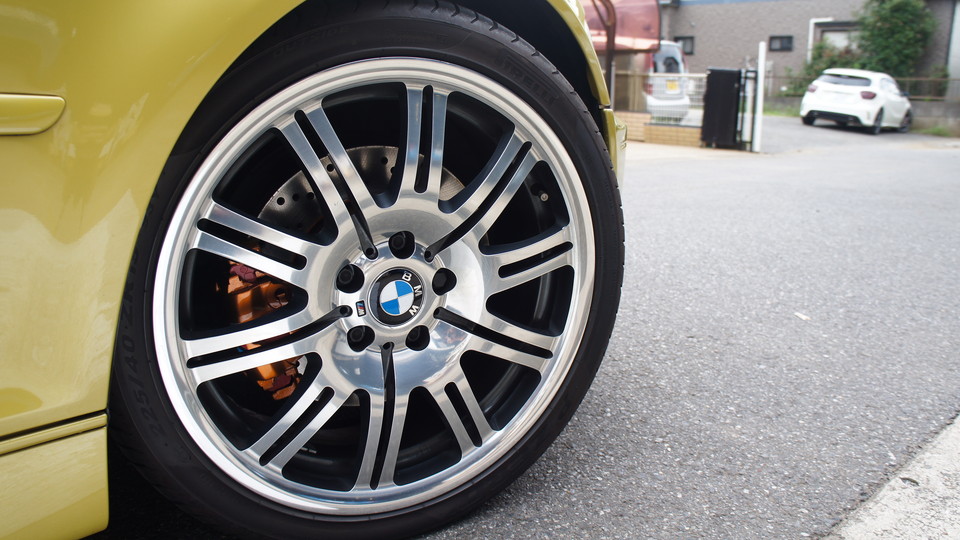 キャリパー塗装施工事例：BMW M3純正キャリパー塗装＆ローター塗装　COLOR:#030 royal art pearl orange gold IMG10_1086_2GwDmH_sub3.jpg