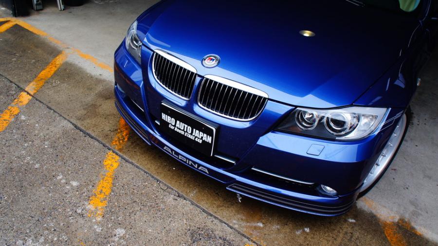 BMW ALPINA B3 純正キャリパー塗装　ＣＯＬＯＲ：＃001Italian losso solid