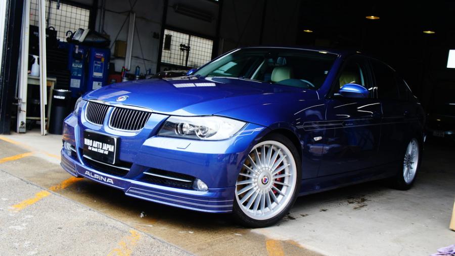 キャリパー塗装施工事例：BMW ALPINA B3 純正キャリパー塗装　ＣＯＬＯＲ：＃001Italian losso solid IMG10_1314_Bxt50U_sub3.jpg