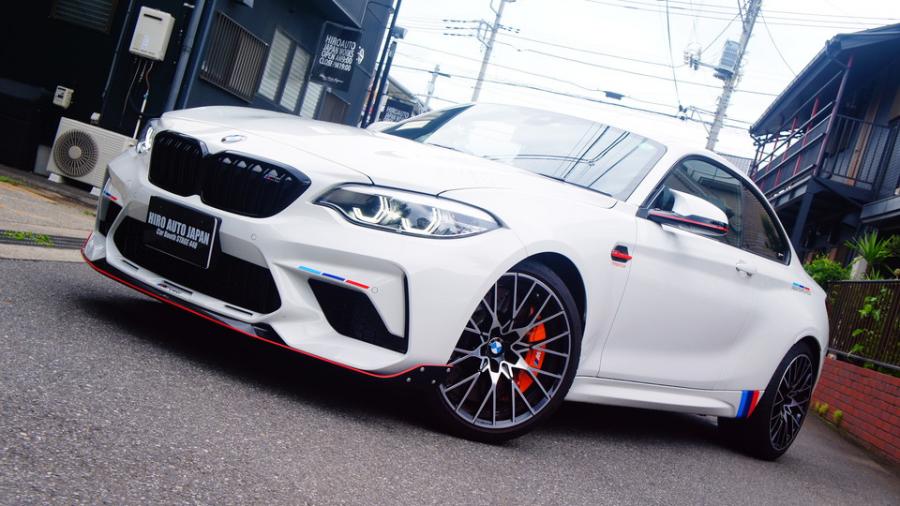 BMW M2Competition　キャリパー塗装COLOR:#1110 Valencia premium orange