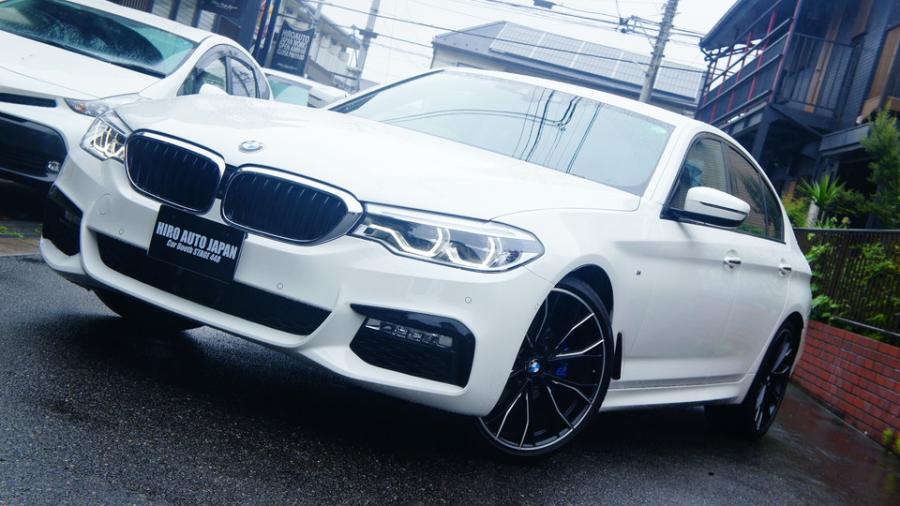 BMW523d　キャリパー塗装COLOR:#1115 Deep marine blue