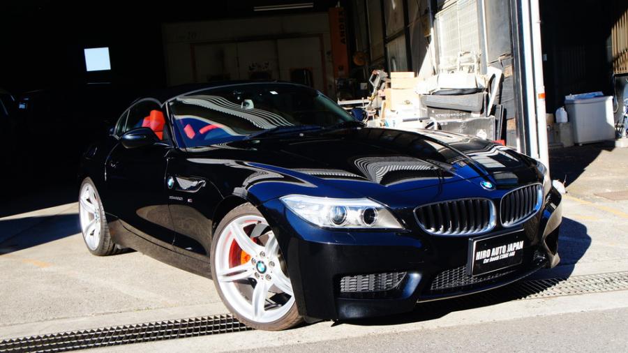 BMW Z4　キャリパー塗装COLOR:#1112 Racing red