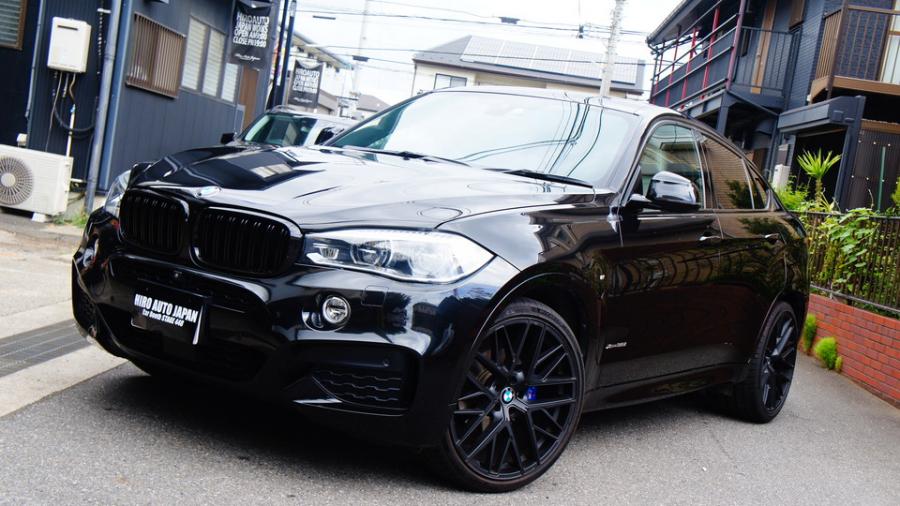 BMW X6　キャリパー塗装COLOR:#1115 Deep marine blue