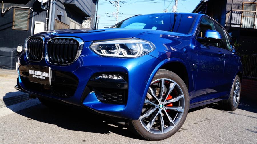 BMW X3xDrive20d　キャリパー塗装COLOR:#001 Italian losso solid