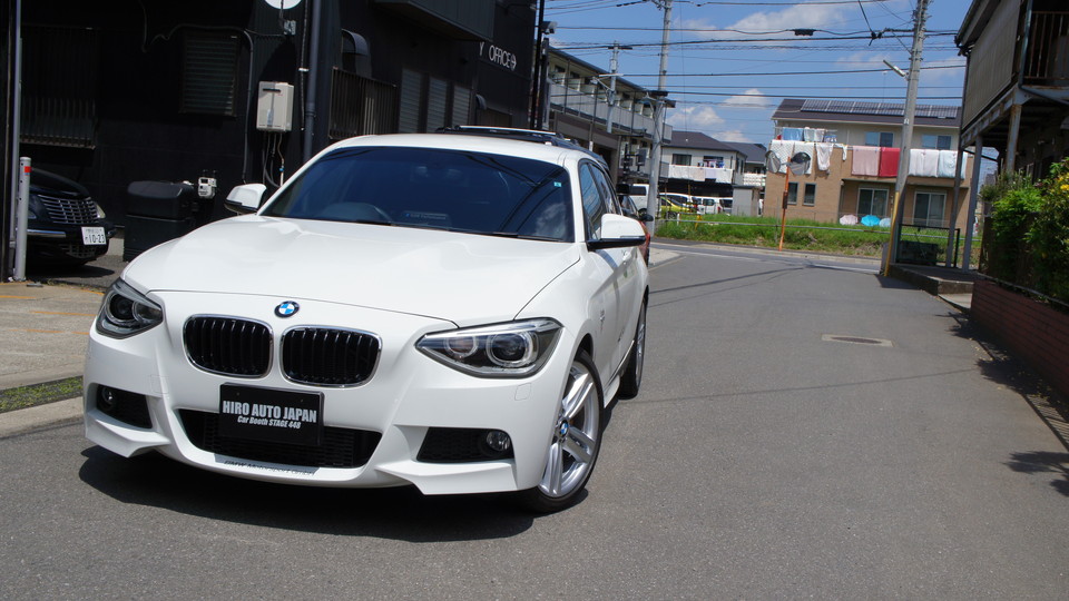 キャリパー塗装施工事例：ＢＭＷ １シリーズＦ20純正ブレーキキャリパー塗装　カラー：	#003 tokyo midnight gold IMG10_677_FfghK2_sub5.jpg