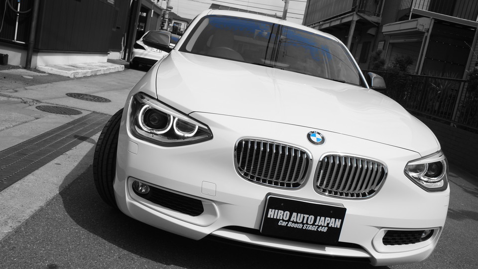 キャリパー塗装施工事例：BMW1シリーズ純正キャリパー塗装　カラー：#060 royal ocean blue IMG10_749_tE13sT_sub7.jpg