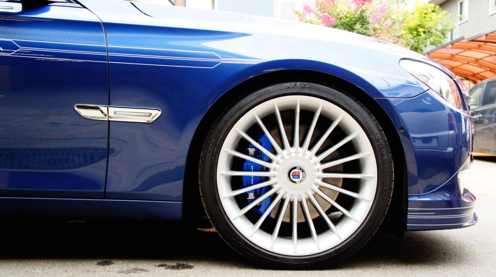 キャリパー塗装施工事例：BMW-ALPINA B7 キャリパー塗装＆LOGO★ブルー系オリジナル IMG10_821_v7Yroq_sub2.jpg