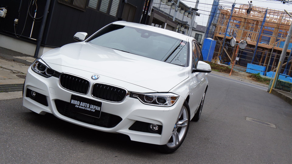 キャリパー塗装施工事例：ＢＭＷ3シリーズ純正キャリパー塗装　ＣＯＬＯＲ：#001 Italian losso solid IMG10_998_HywTbG_sub5.jpg