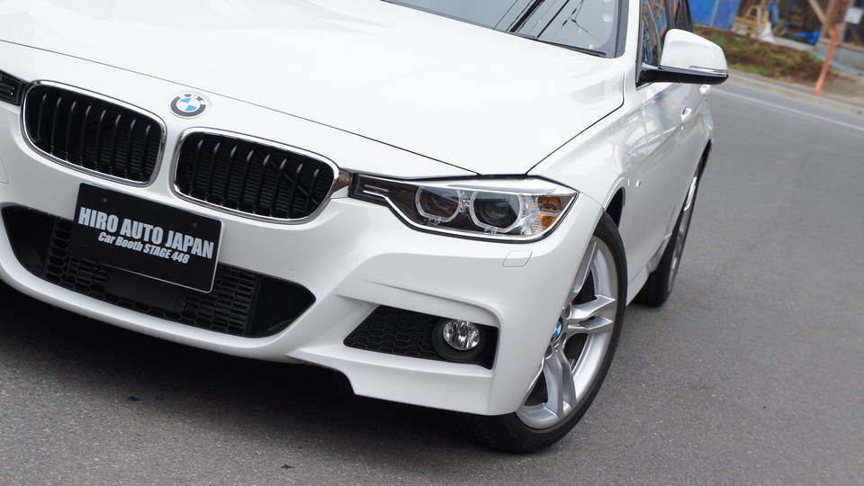 キャリパー塗装施工事例：ＢＭＷ3シリーズ純正キャリパー塗装　ＣＯＬＯＲ：#001 Italian losso solid IMG10_998_HywTbG_sub6.jpg