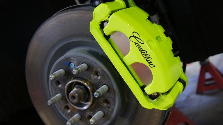 キャリパー塗装施工事例：キャデラックXT5　キャリパー塗装　COLOR:#1116 Acid green IMG11_1837_FkpCbq_sub1.jpg