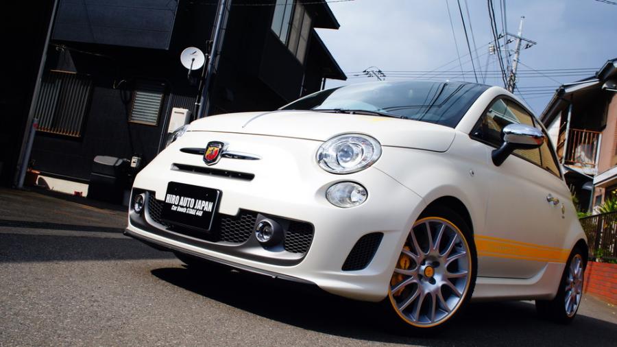 キャリパー塗装施工事例：アバルト595　キャリパー塗装＆ホイールライン塗装　COLOR:#002 giallo modena IMG122_1572_VLpsQY_sub7.jpg