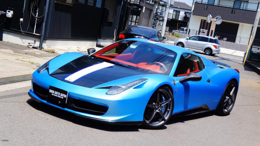 キャリパー塗装施工事例：フェラーリ458　キャリパー塗装　COLOR:#1109 Transparent aqua blue metallic IMG15_1569_WPDUCj_sub10.jpg