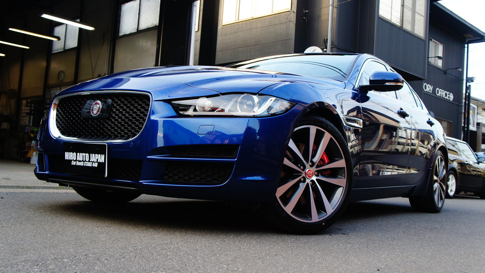 キャリパー塗装施工事例：ジャガーXE純正キャリパー塗装　COLOR:#001 Italian losso solid＆D-DASHブレーキパット装着 IMG18_1234_b8kj6F_sub5.jpg