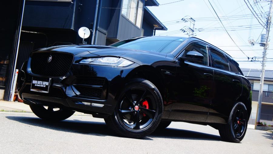 ジャガーF-PACE　キャリパー塗装　COLOR:#001 Italian losso solid