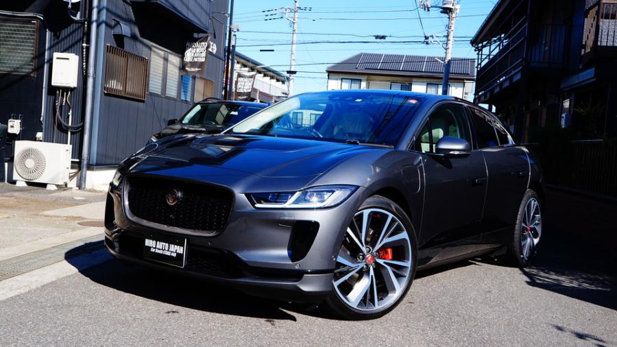 ジャガーI-PACE　キャリパー塗装ローター塗装COLOR:#001 Italian losso solid＆#005 Deep coal black