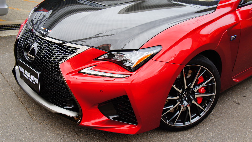 レクサスRC-F純正キャリパー塗装　COLOR:#001 Italian losso solid