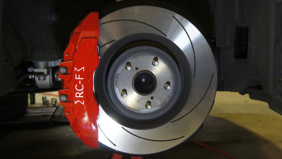 キャリパー塗装施工事例：レクサスRC-F純正キャリパー塗装　COLOR:#001 Italian losso solid IMG19_1221_6BypoI_sub1.jpg