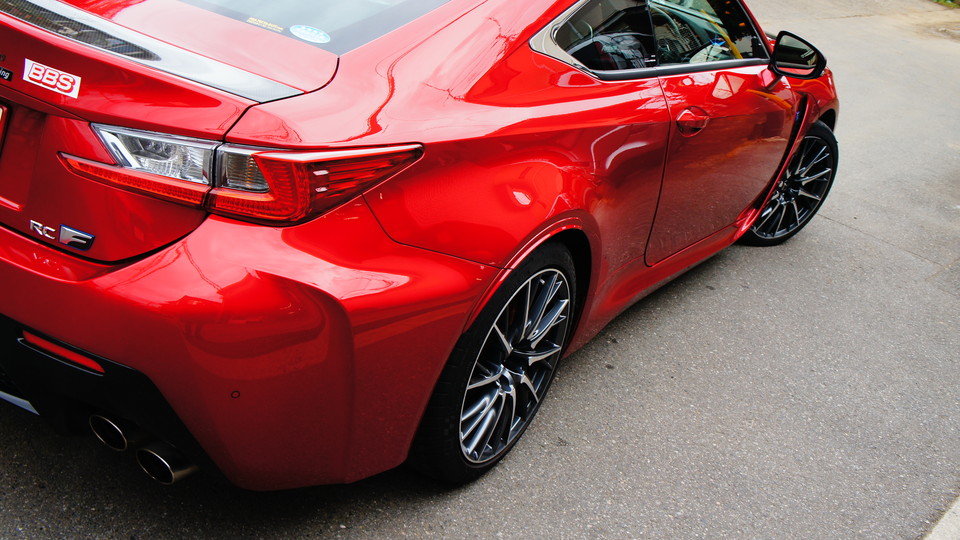 キャリパー塗装施工事例：レクサスRC-F純正キャリパー塗装　COLOR:#001 Italian losso solid IMG19_1221_6BypoI_sub10.jpg