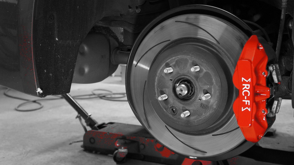 キャリパー塗装施工事例：レクサスRC-F純正キャリパー塗装　COLOR:#001 Italian losso solid IMG19_1221_6BypoI_sub2.jpg