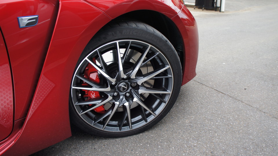 キャリパー塗装施工事例：レクサスRC-F純正キャリパー塗装　COLOR:#001 Italian losso solid IMG19_1221_6BypoI_sub3.jpg