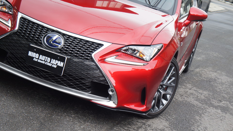 キャリパー塗装施工事例：レクサスRC300ｈ純正キャリパー塗装　COLOR:#010 premiun rouge candy red IMG20_1067_dnoYHW_sub2.jpg