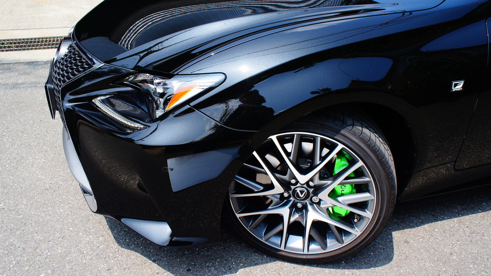 キャリパー塗装施工事例：レクサスRC350純正キャリパー塗装　COLOR:＃1113monster green IMG20_1110_q5Ggz7_sub8.jpg