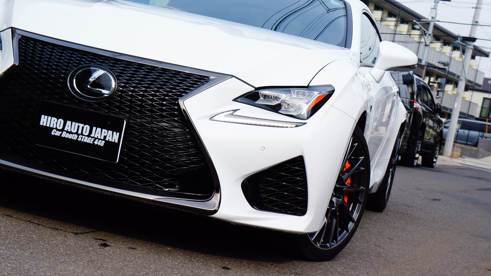 キャリパー塗装施工事例：レクサスＲＣ－Ｆ純正キャリパー塗装　ＣＯＬＯＲ：オレンジ系 IMG20_1187_2wBCAh_sub4.jpg