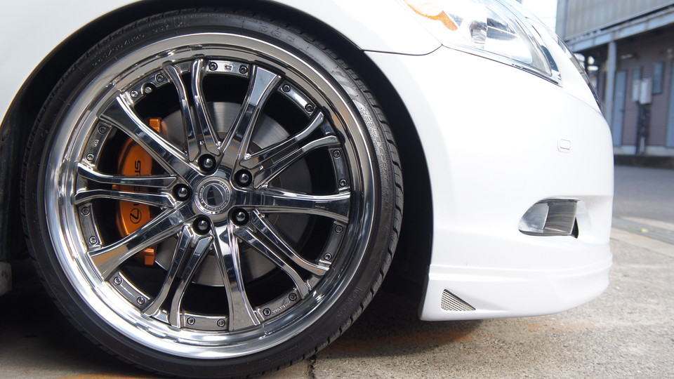 キャリパー塗装施工事例：レクサスGS350純正キャリパー塗装　COLOR：#030 royal art pearl orange gold IMG20_1200_1tfG0P_sub6.jpg