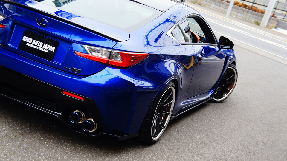 キャリパー塗装施工事例：レクサスRC-F純正キャリパー・ローター塗装　COLOR：＃1110VALENCIA PREMIUM ORANGE IMG20_1204_M1s2ro_sub10.jpg