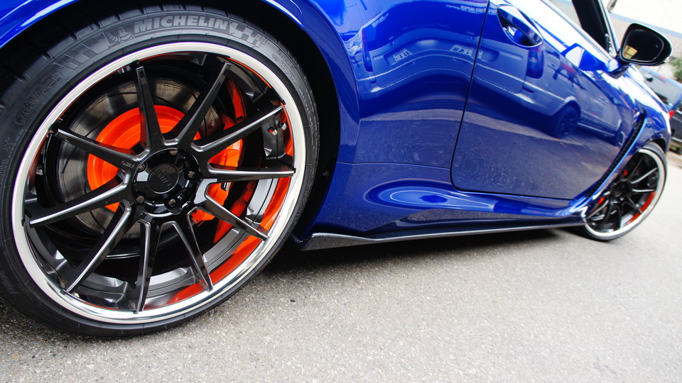 キャリパー塗装施工事例：レクサスRC-F純正キャリパー・ローター塗装　COLOR：＃1110VALENCIA PREMIUM ORANGE IMG20_1204_M1s2ro_sub7.jpg