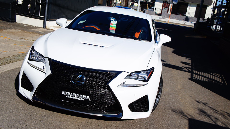 レクサスRC-F純正キャリパー塗装　COLOR：#098 honey of pearl orange