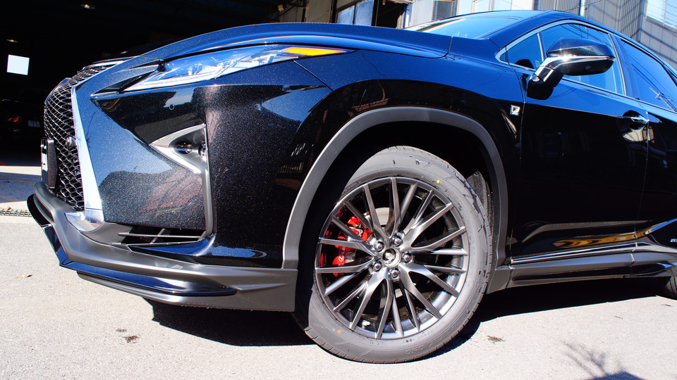 キャリパー塗装施工事例：レクサスRX450ｈ純正キャリパー塗装　COLOR:#010 premiun rouge candy red IMG20_1213_XWV3Fd_sub5.jpg