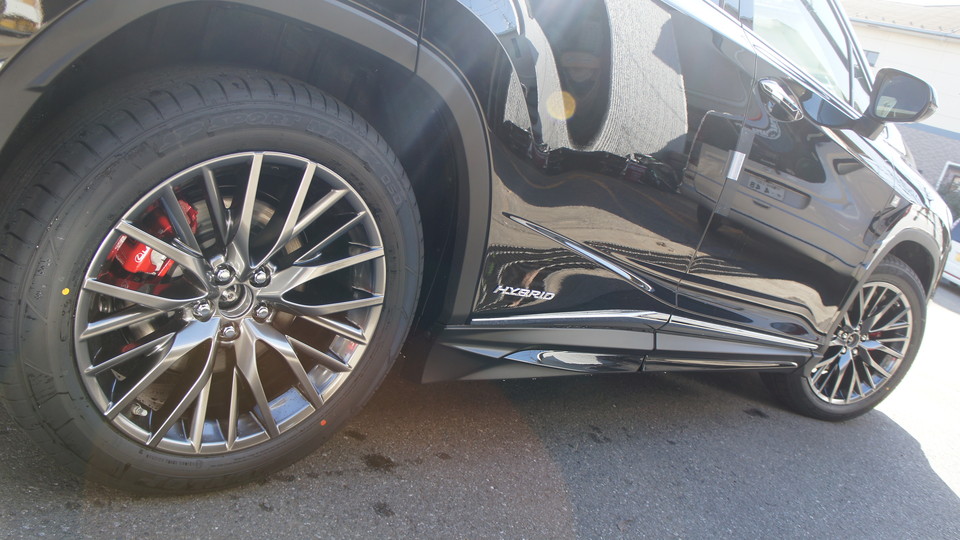 キャリパー塗装施工事例：レクサスRX450ｈ純正キャリパー塗装　COLOR:#010 premiun rouge candy red IMG20_1213_XWV3Fd_sub7.jpg