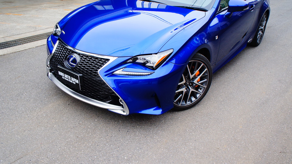 レクサスRC300ｈ純正キャリパー塗装　COLOR：#098 honey of pearl orange