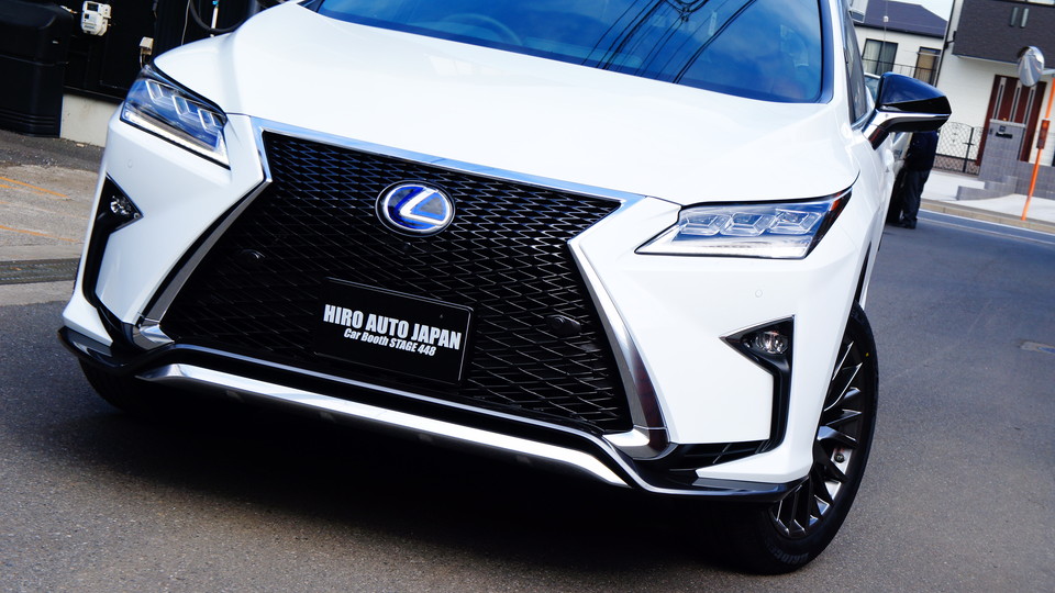 レクサスRX450ｈ純正キャリパー塗装　COLOR:#098 honey of pearl orange