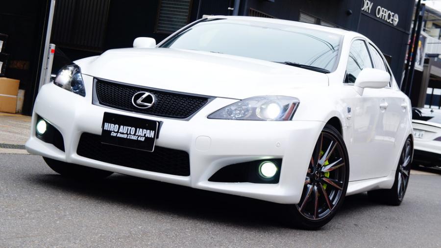 キャリパー塗装施工事例：レクサスＩＳ－Ｆ純正キャリパー塗装　ＣＯＬＯＲ：#1116 Acid green　ローター塗装　ＣＯＬＯＲ：#003 Tokyo midnight gold IMG20_1312_LJgPmo_sub11.jpg