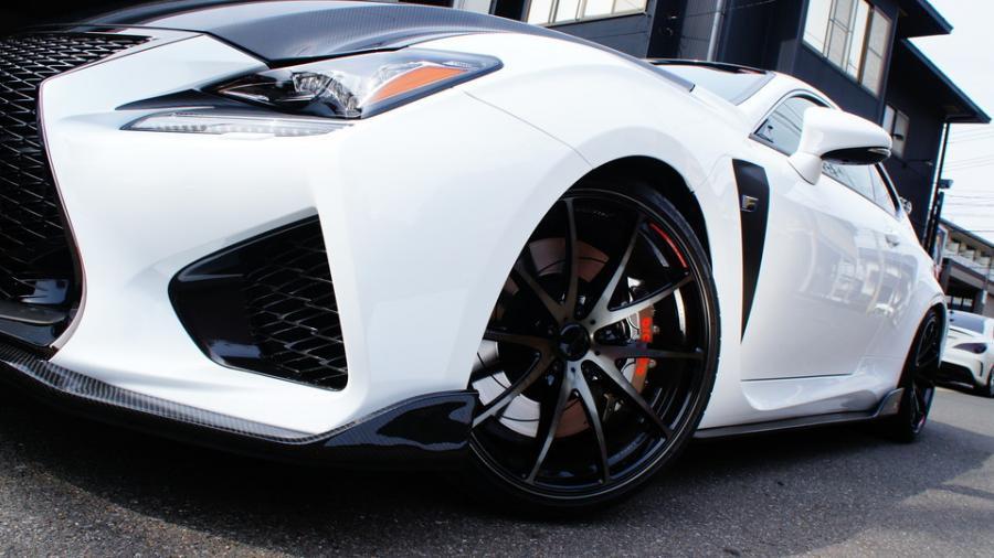 キャリパー塗装施工事例：レクサスRC-F純正キャリパー塗装　COLOR:#055 Super shining silver metal finish IMG20_1316_RXHLo5_sub8.jpg