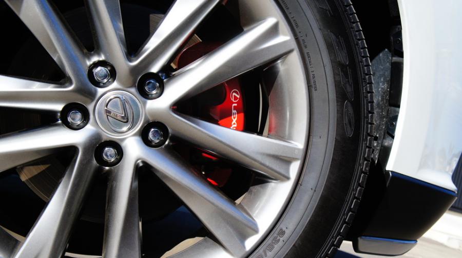 キャリパー塗装施工事例：レクサスRX450ｈ　キャリパー塗装　COLOR:#001 Italian losso solid IMG20_1379_jDKXYG_sub4.jpg