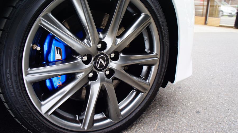 キャリパー塗装施工事例：レクサスGS450ｈ　キャリパー塗装＆ローター塗装　COLOR：#1115 Deep marine blue IMG20_1389_VFlBzO_sub7.jpg