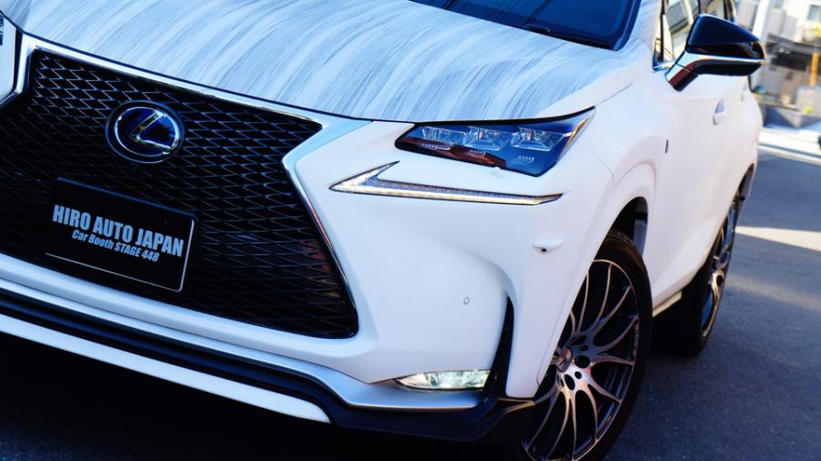 レクサスＮＸ300ｈ　キャリパー塗装＆ローター塗装　ＣＯＬＯＲ：#002 giallo modena・#005 Deep coal black