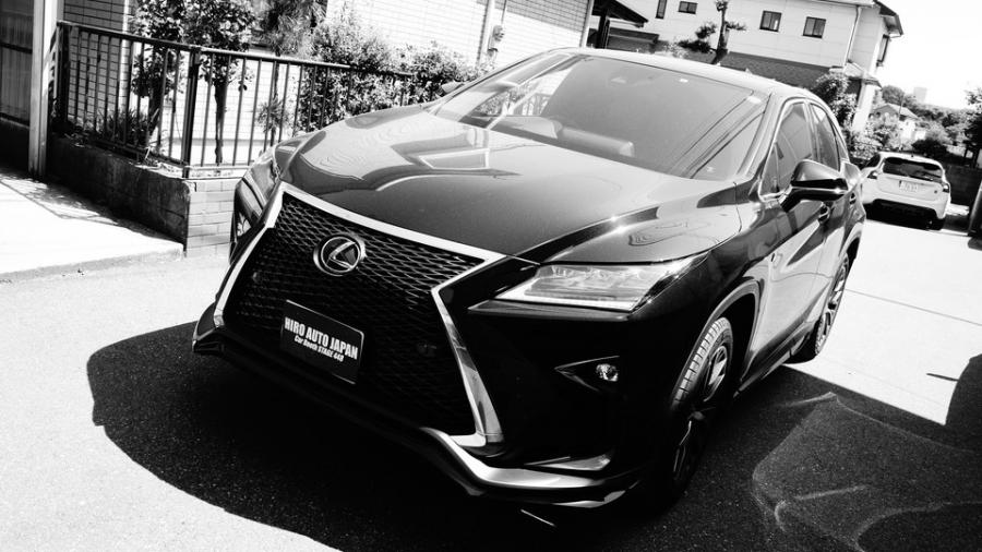 レクサスRX200t　キャリパー塗装　COLOR：#021 california sunshinne yellow