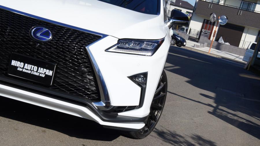 キャリパー塗装施工事例：レクサスRX450h　キャリパー塗装　COLOR:#010 premiun rouge candy red　パッド表面塗装も同色 IMG20_1489_5u2Om8_sub2.jpg