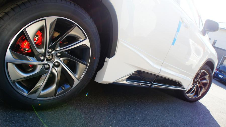 キャリパー塗装施工事例：レクサスRX450h　キャリパー塗装＆ローター塗装　COLOR:#001 Italian losso solid IMG20_1495_R3wM3a_sub4.jpg