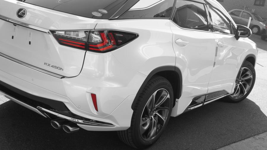 キャリパー塗装施工事例：レクサスRX450h　キャリパー塗装＆ローター塗装　COLOR:#001 Italian losso solid IMG20_1495_R3wM3a_sub5.jpg