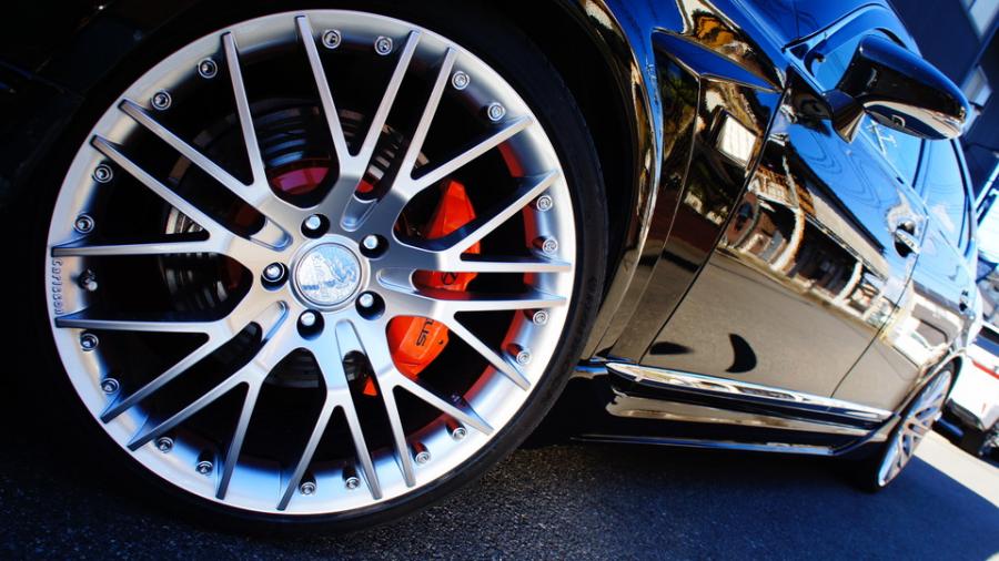 キャリパー塗装施工事例：レクサスLS600h　キャリパー塗装＆ローター塗装　COLOR:#1110 Valencia premium orange　ローター加工Type:C6S8D IMG20_1513_4kyFKb_sub4.jpg