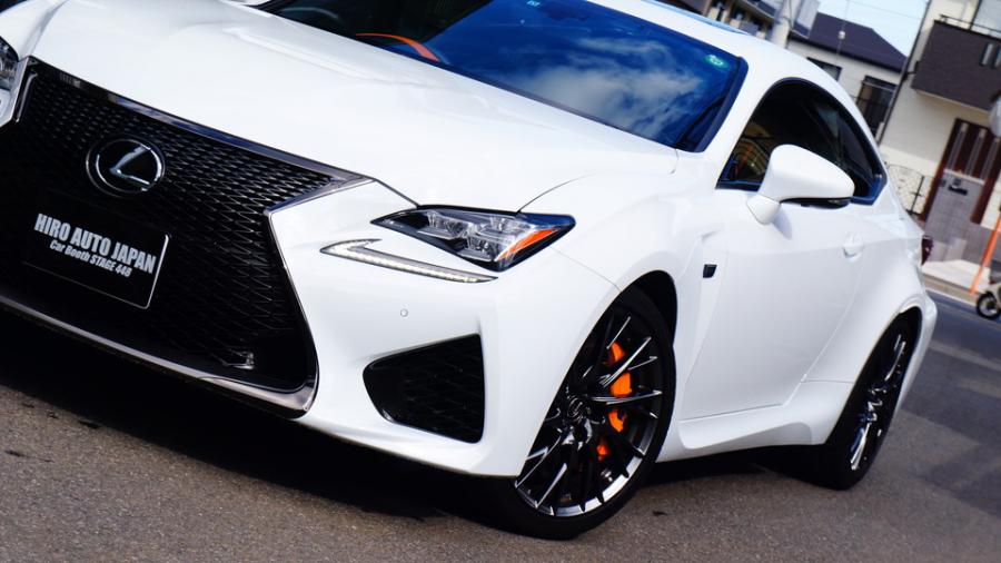 レクサスRC-F　キャリパー塗装　COLOR:オリジナル調色オレンジ系