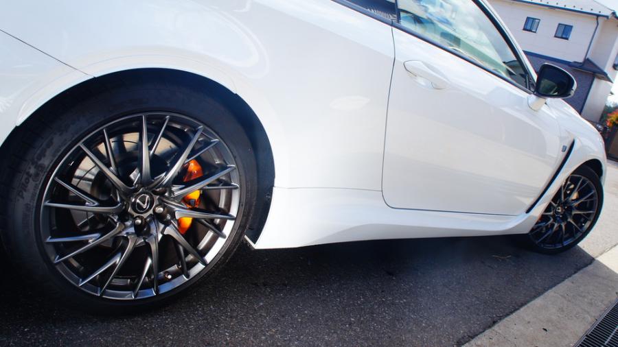 キャリパー塗装施工事例：レクサスRC-F　キャリパー塗装　COLOR:オリジナル調色オレンジ系 IMG20_1534_52wYQt_sub5.jpg