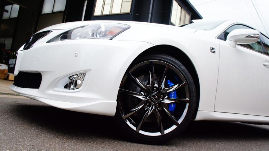 キャリパー塗装施工事例：レクサスIS350Ver.L　キャリパー塗装　COLOR:#1111 Charm gross candy blue IMG20_1571_szZrya_sub7.jpg