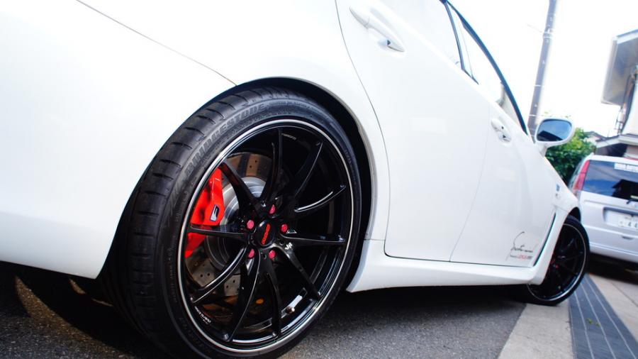 キャリパー塗装施工事例：レクサスIS-F　キャリパー塗装　COLOR:#1112 Racing red IMG20_1587_a3Tb3g_sub13.jpg