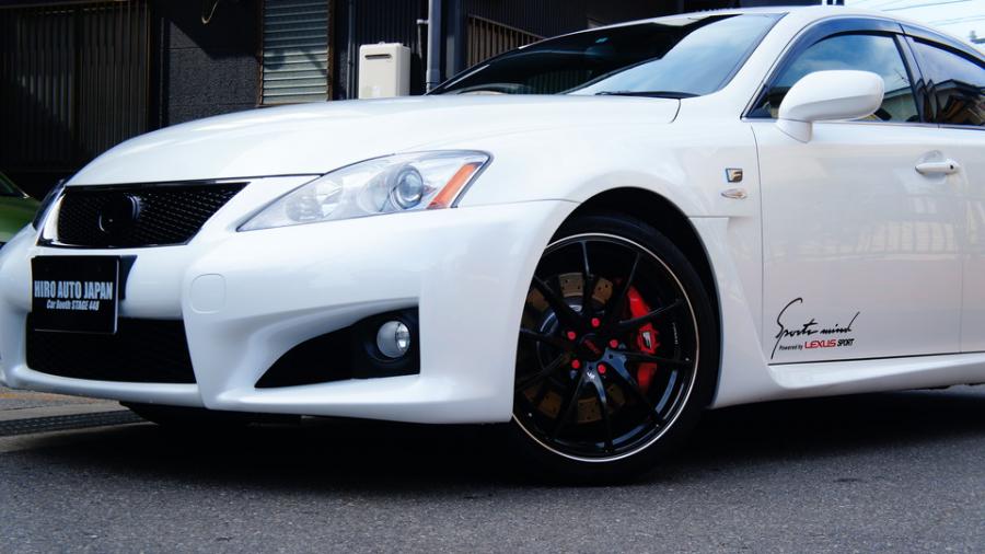 キャリパー塗装施工事例：レクサスIS-F　キャリパー塗装　COLOR:#1112 Racing red IMG20_1587_a3Tb3g_sub4.jpg